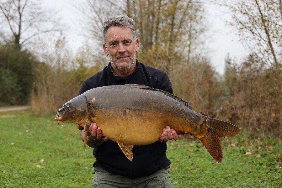 Mark Birchmore 28lb 7oz, Stock Pond, 26/10/2024