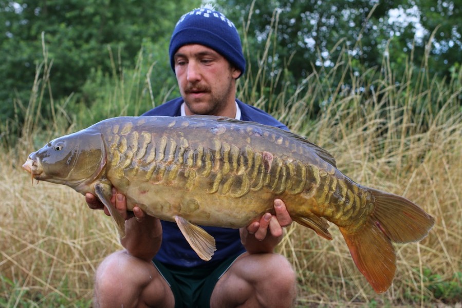James Hayden with Apple Crumble at 21lb 8oz from Pole Position 24.6.17