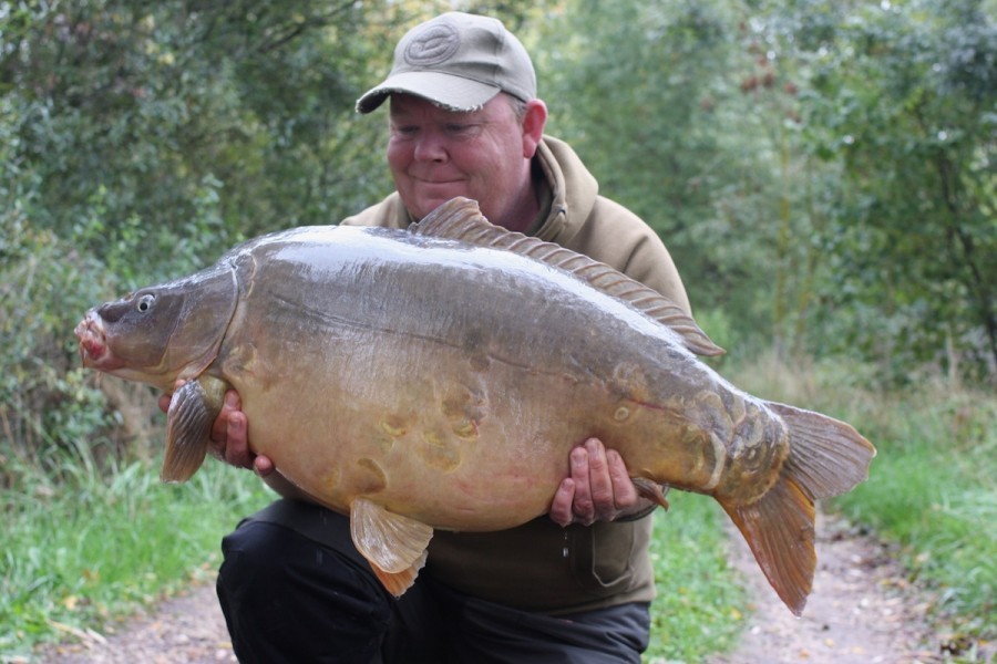 Billy the Golfer, 42lb 8oz, Alamo, 10.10.15