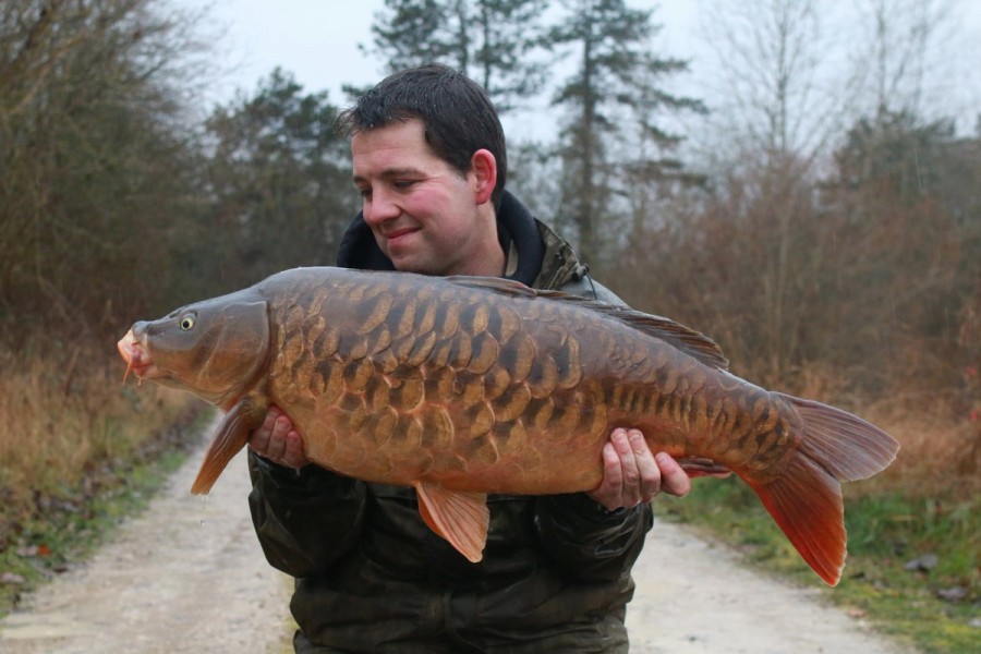 Steve Rocke with the Trans Pretty One at 26lb from Alcatraz in December 2016