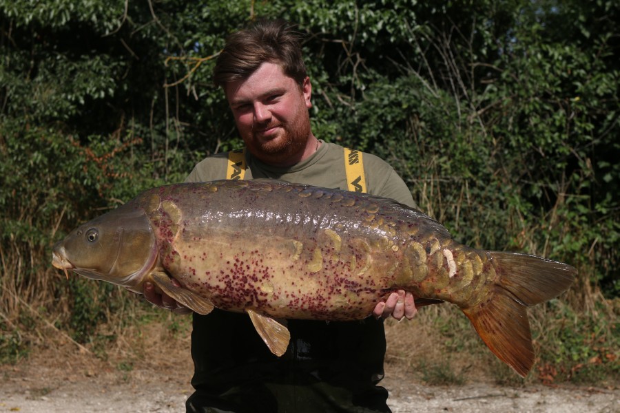 Greg Bailey, 40lb 8oz, Co's Point, 15/07/2023