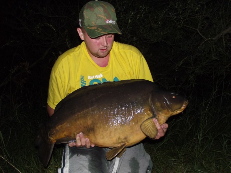 Dan in Big girls, caught on home made bait, new pb @ 47.12