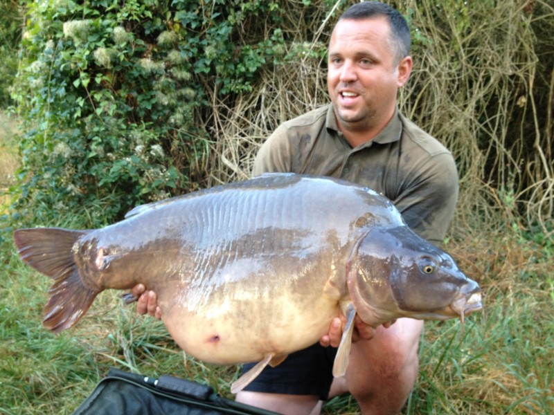 Danny Grace, 51lb, Co's Point, August 2012