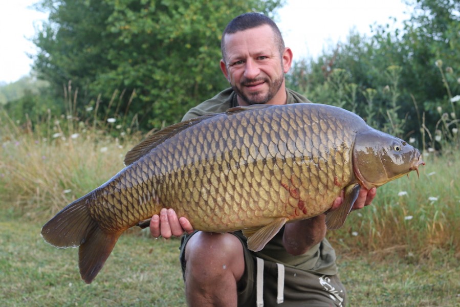 Rowan with a new 30lb common 6.8.16