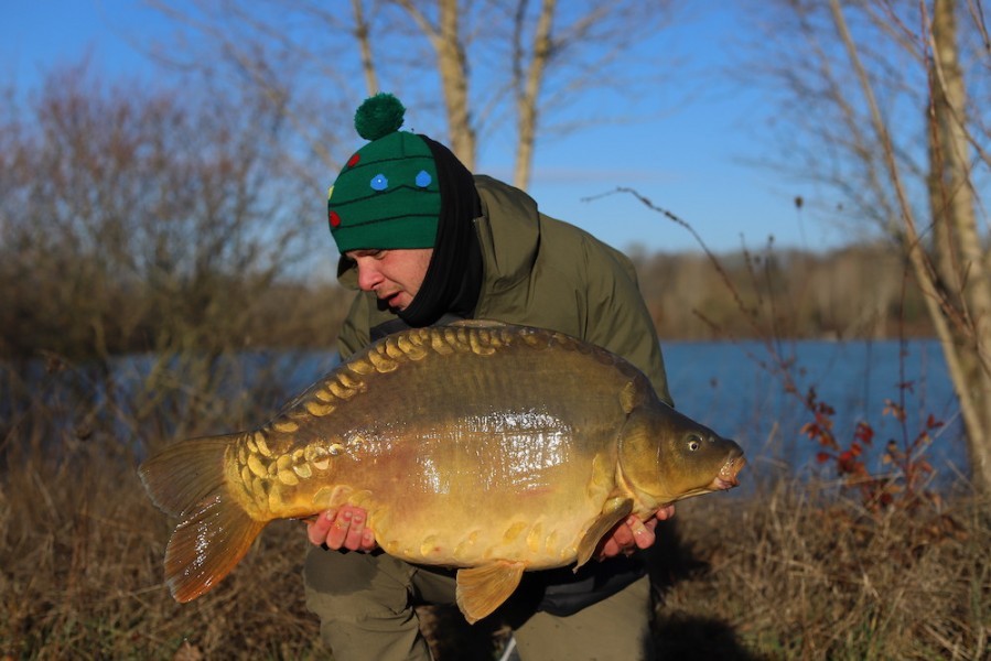 James Jones, 39lb 8oz, Stock Pond, 19.12.20