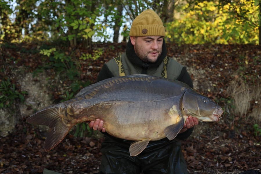 Tom Burns, 38lb, Bob's Beach, 02/11/2024