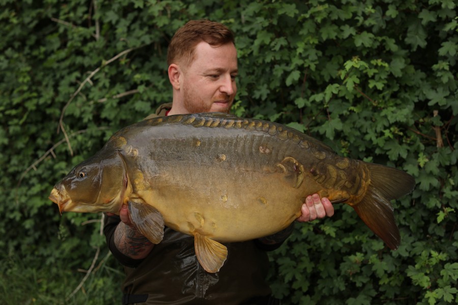 Lewis Hannaford, 32lb 4oz, Scottie's Corner, 21/05/2022