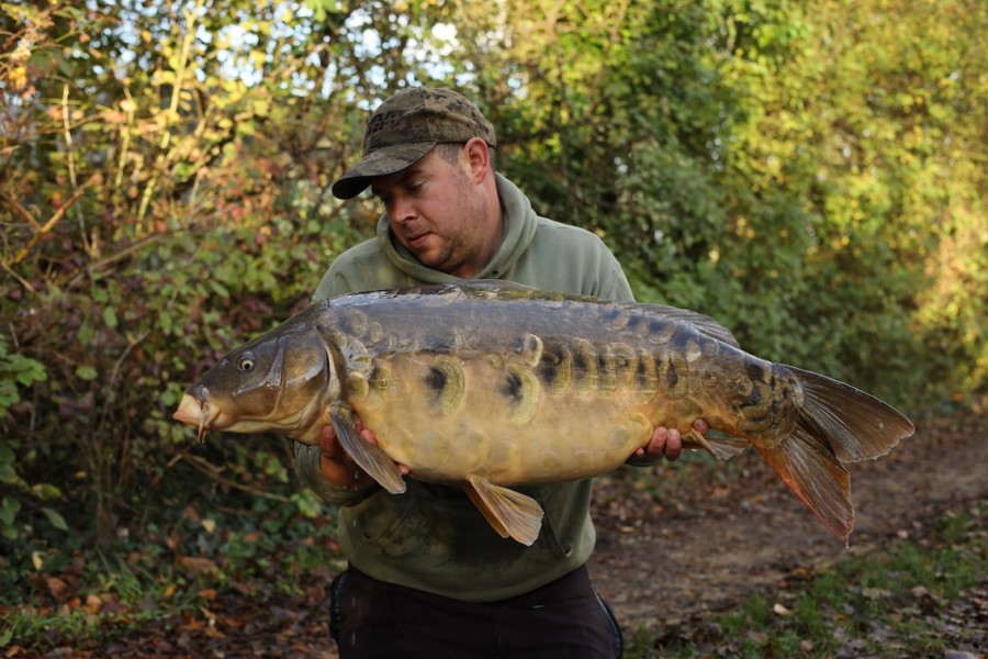 Peter Milter, 34lb 4oz, Bob's Beach, 19/10/2024