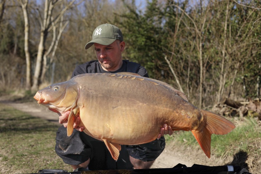 Aaron Mead, 44lb 8oz, The Stink, 01/03/2025