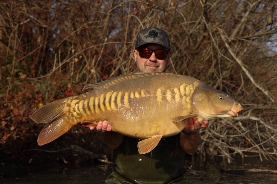 Dan Coles, 34lb 12oz, Co's Point, 06/12/2025