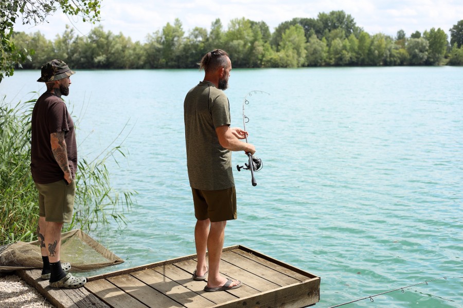 As well as playing/landing fish