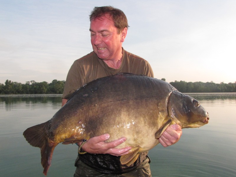 Robert with his new PB and Discus' 1st time over 60 @ 61lb