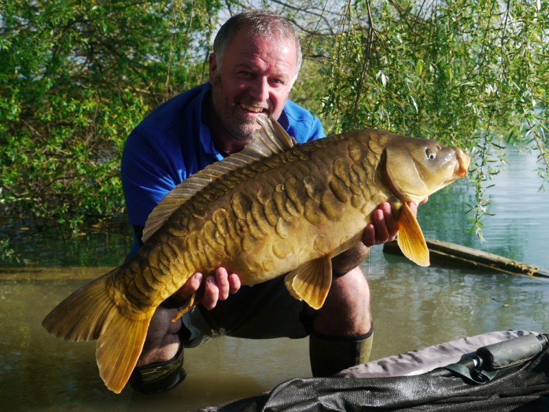 Barty with a stunning mirror (if carlsberg made bailiffs)