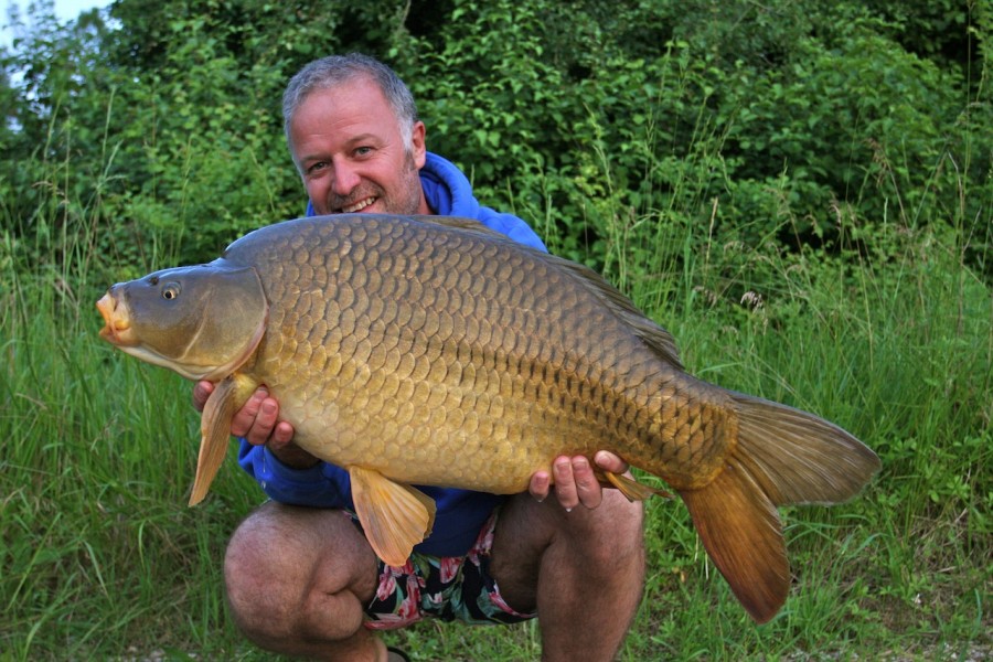 Barty with a 24lb common