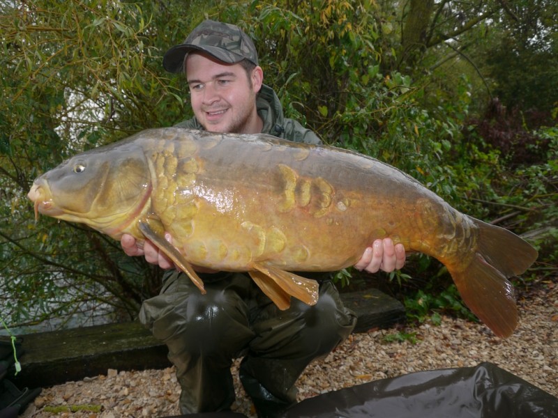 Mike with a 22lb+ mirror