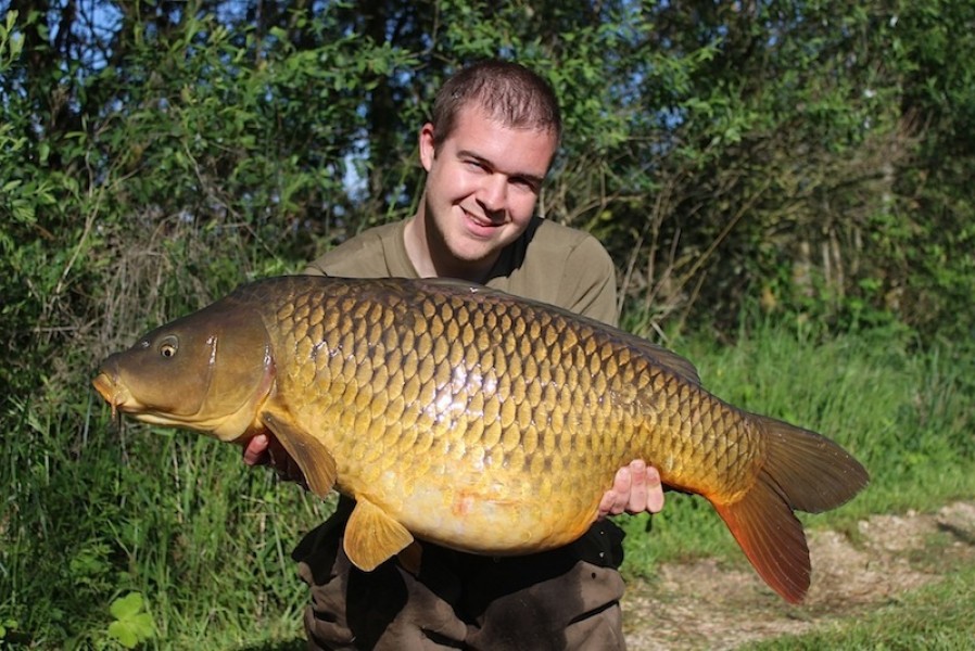 Mike with a 35.02lb common