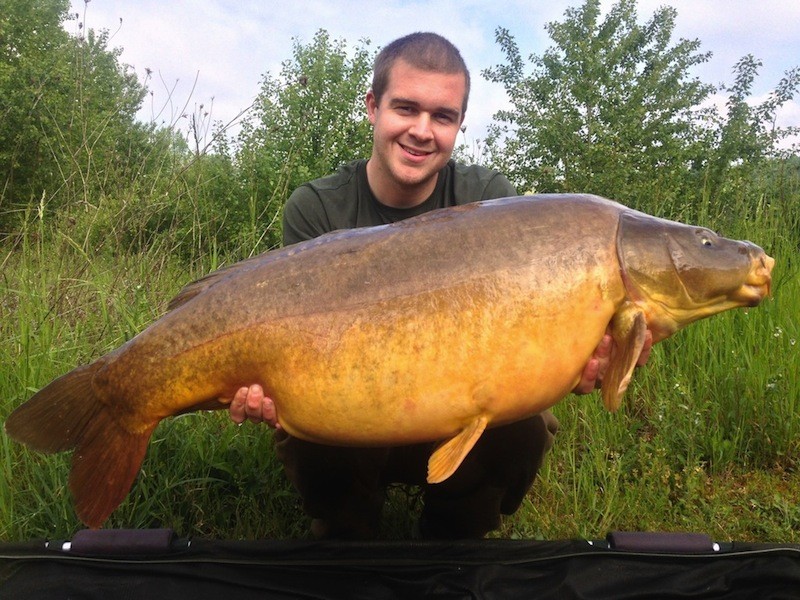 Mike, 42lb, Stock Pond, 10.05.14