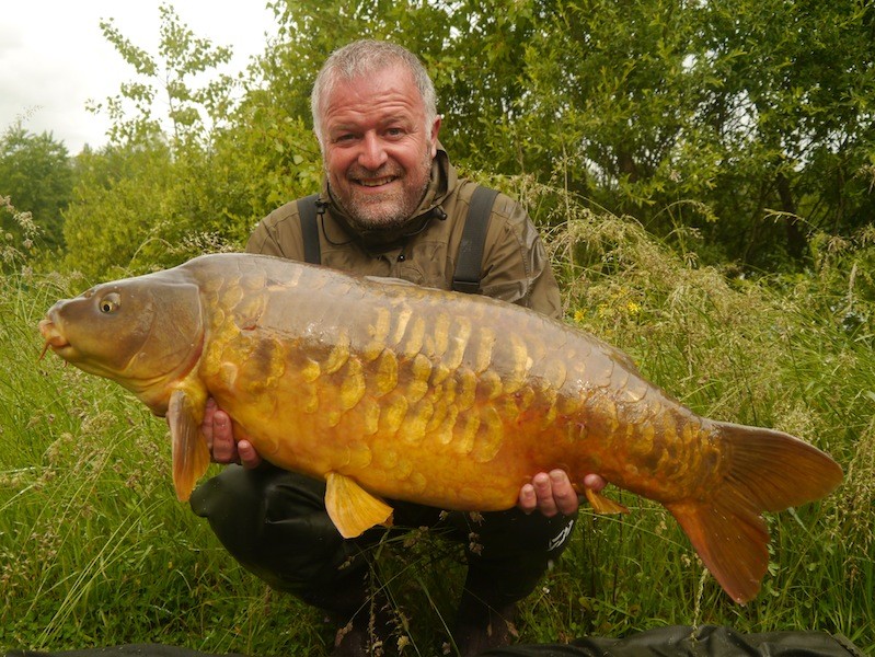 Barty with a 27.15lb mirror