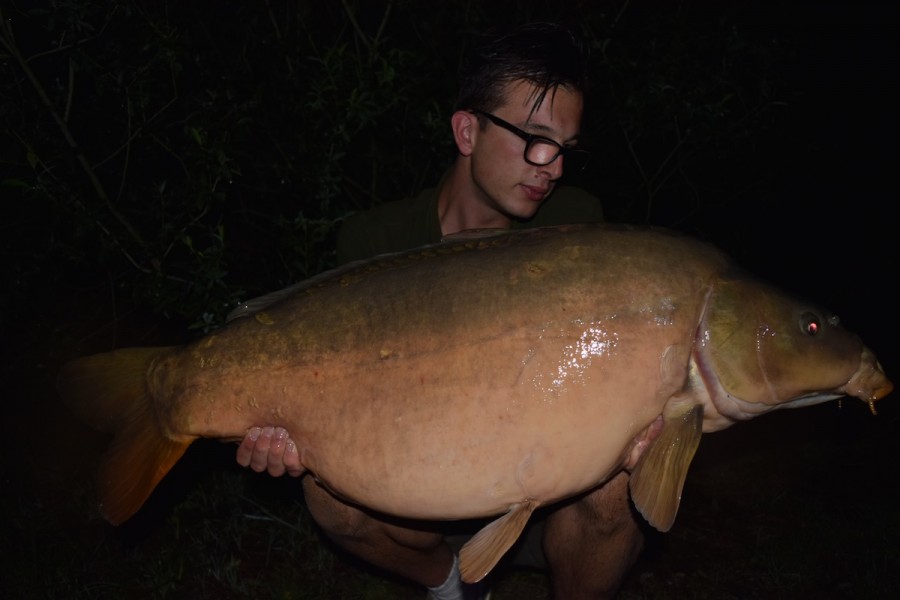 Tom with a 46.12lbs mirror