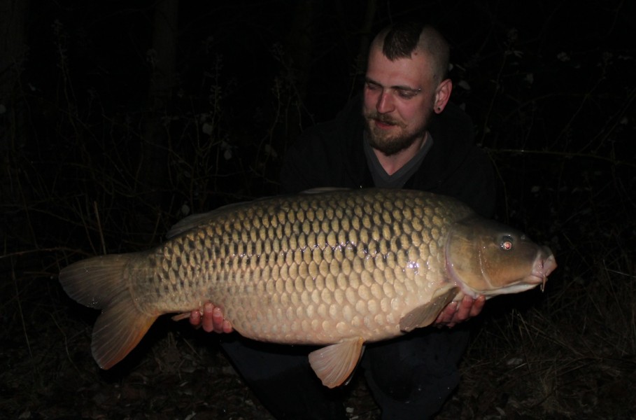 Ivan with his 33lb common
