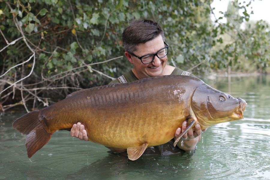 DF with The Leather @ 40lb 4oz from Bobs Beach