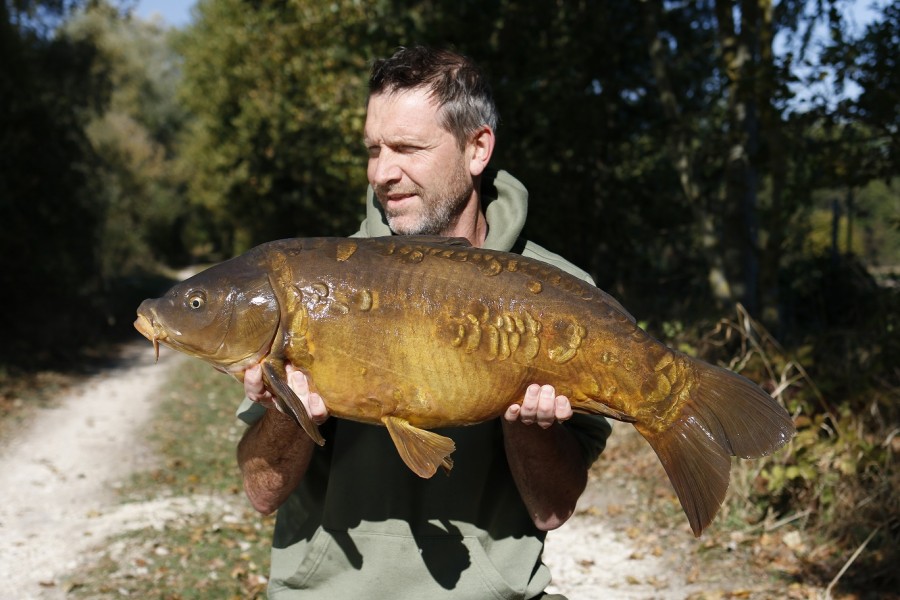 Andy's first, 21lb, Big Girls, October 2016