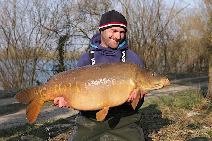 Nick Carter was a very happy chappy with a cracker like this in February.