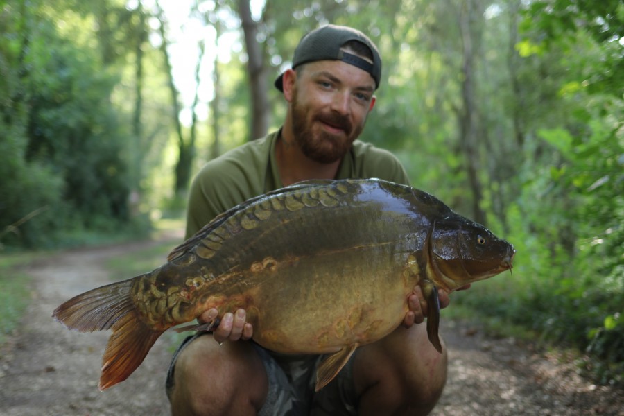 Deacon Olley with Fat boy at 28lb 8oz from Big Southerly 03.08.2019