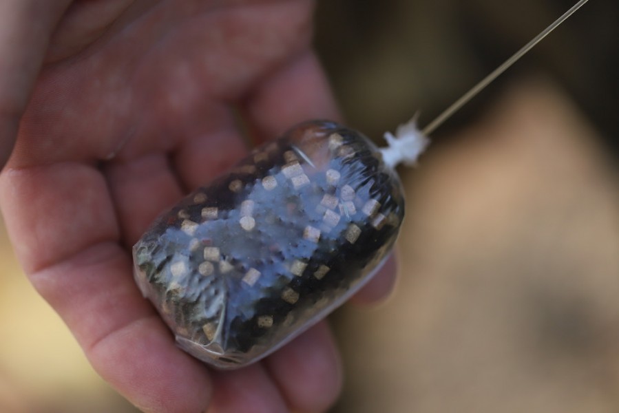 Steve uses solid bags to great effect; not just a small fish tactic.