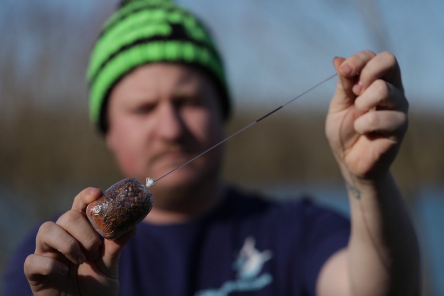 The new 30cm Korda Dark Matter Leaders are perfect for bag fishing.