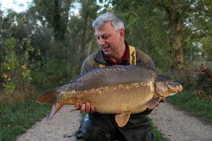 Jason loves a bit of "Morning Glory" coming in at 35lb 4oz........