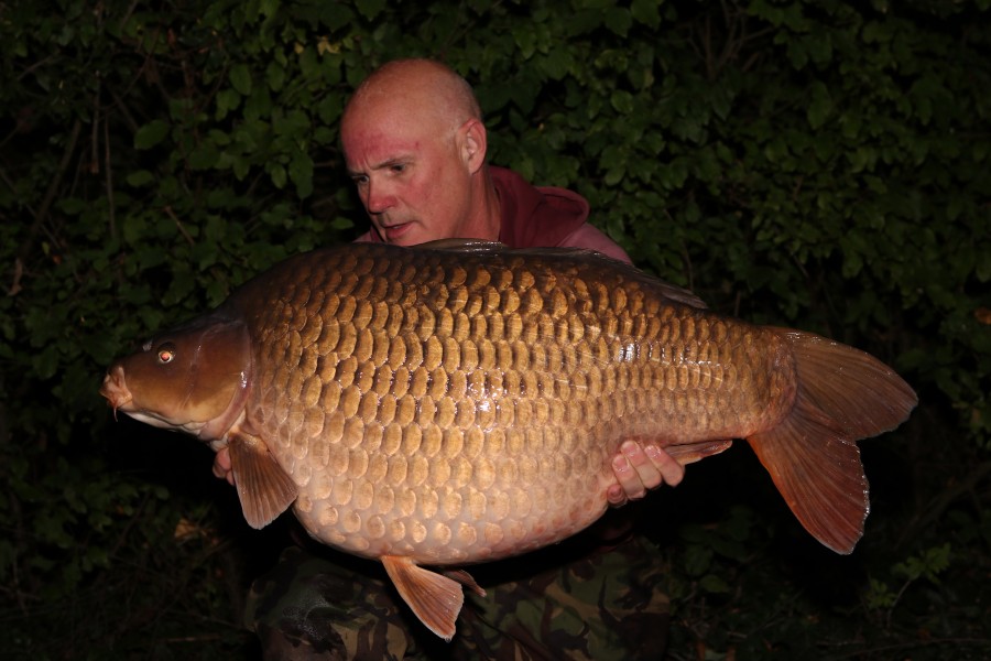 One of the biggest stocky Commons in the lake "La Boheme" at 48lb 8oz.......
