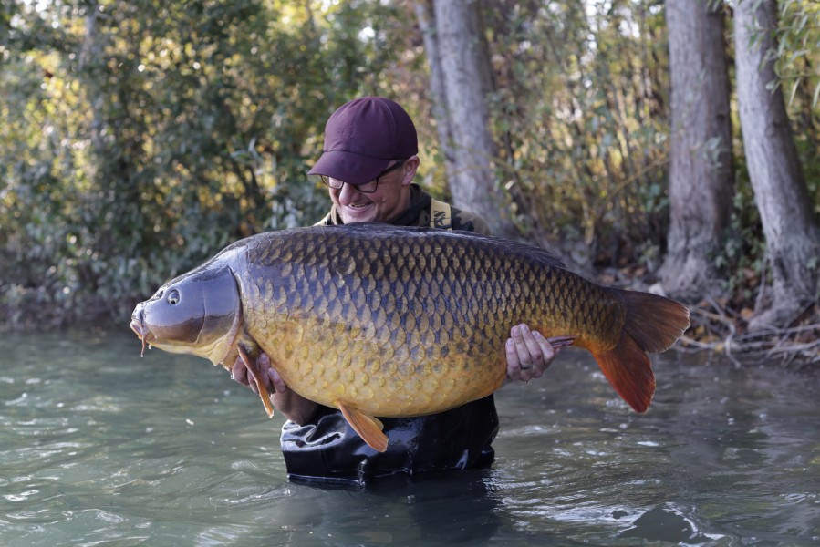 The main man DF, had to wait until the final morning to get into a chunk, "Classico" at 58lb.......