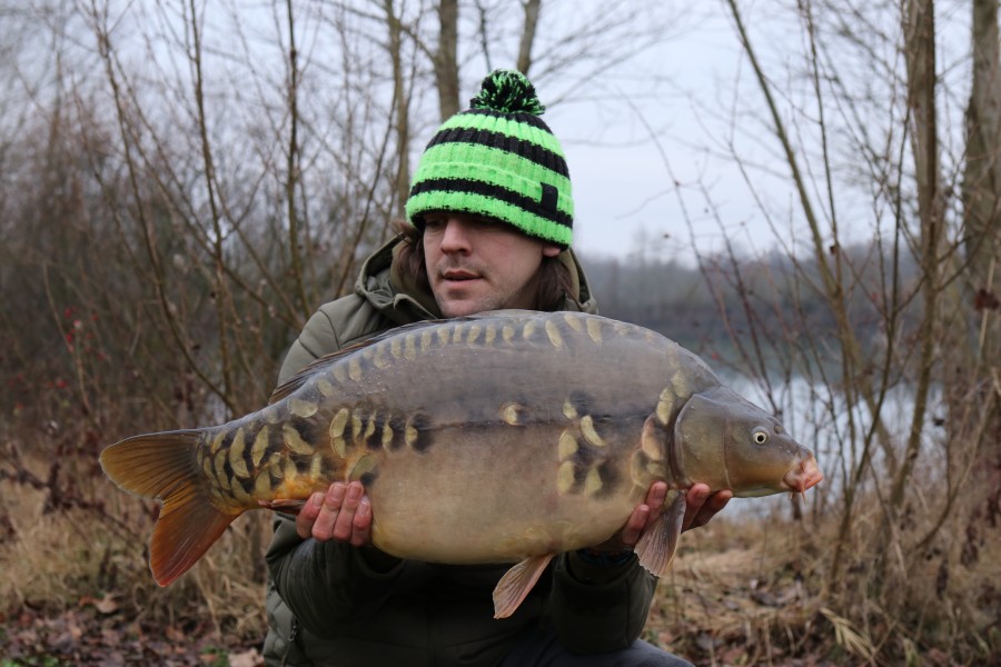 Phil with "War Korps" weighing in at 26lb 8oz.........