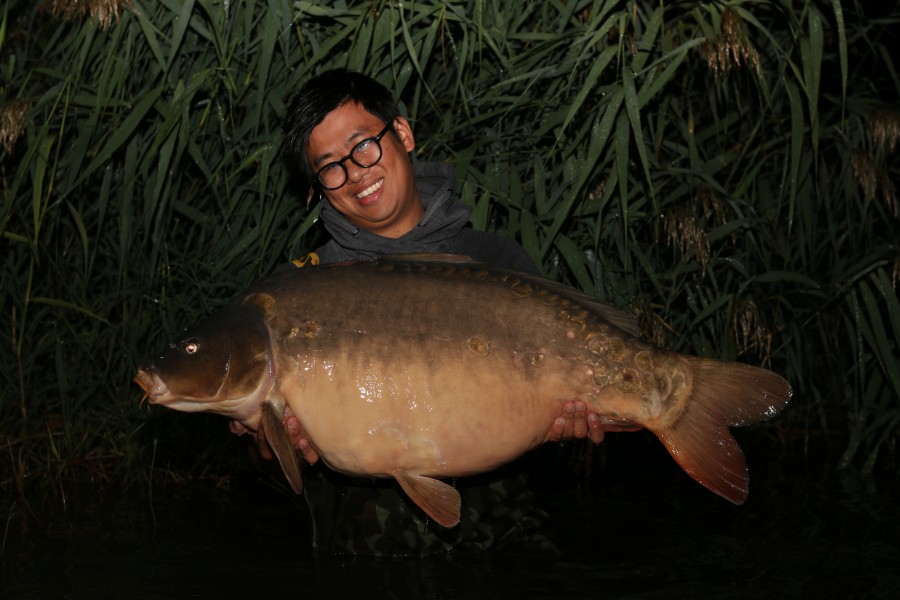 Jeff With Chester at 45lb 12oz