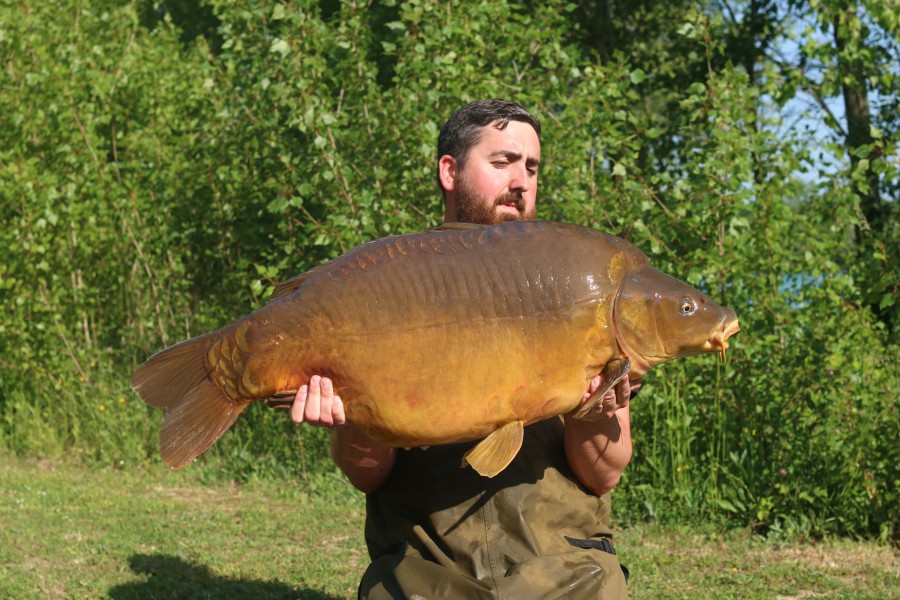 Ricky with the Bean 49lb