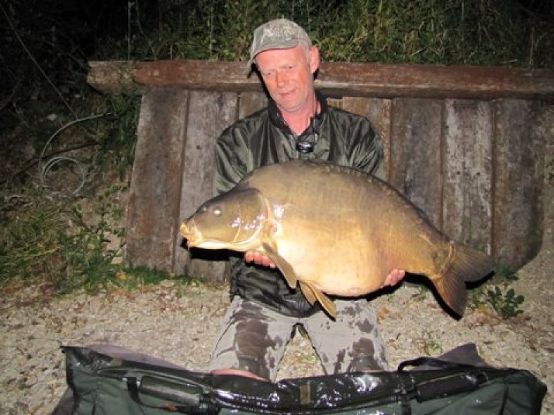 Rene with The 43' at 41lb from Big Girls after spawning in 2010