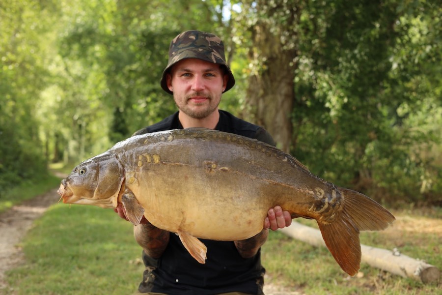 Pumped at 27lb for Ben in Alamo