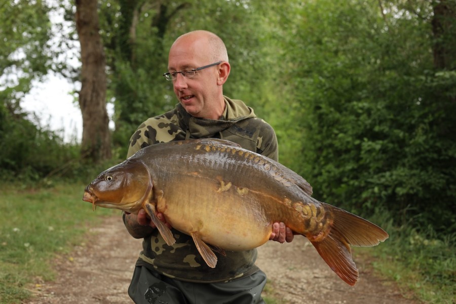 Snapper from The Stink for Jeff weighing 30lb
