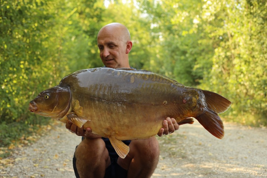 MK from Baxter's weighing 38lb 4oz