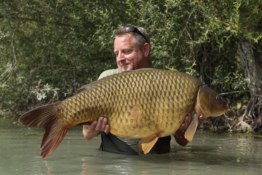 Phil with this amazing 44lb 8oz