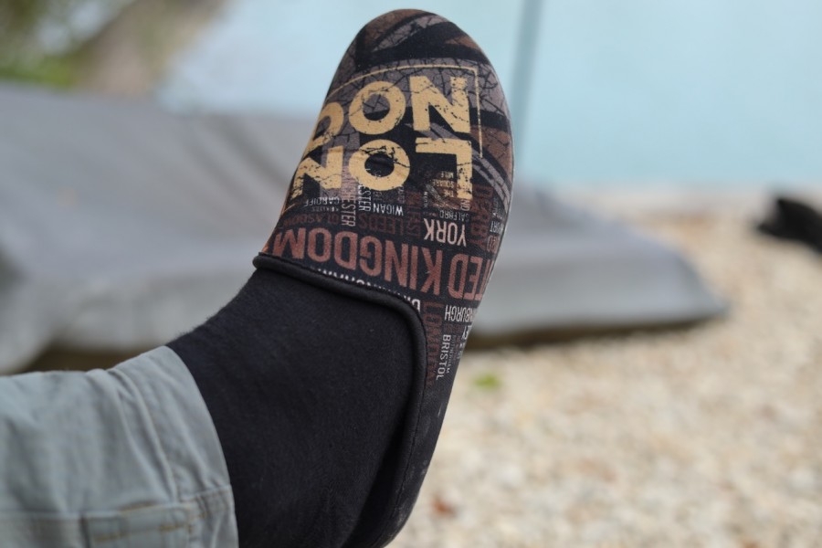 Was it the lucky slippers, or just good angling?