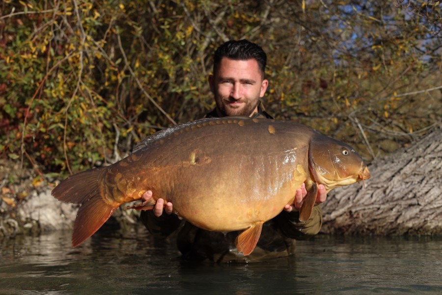 Lenny with The Gruffalo in Co's 37lb