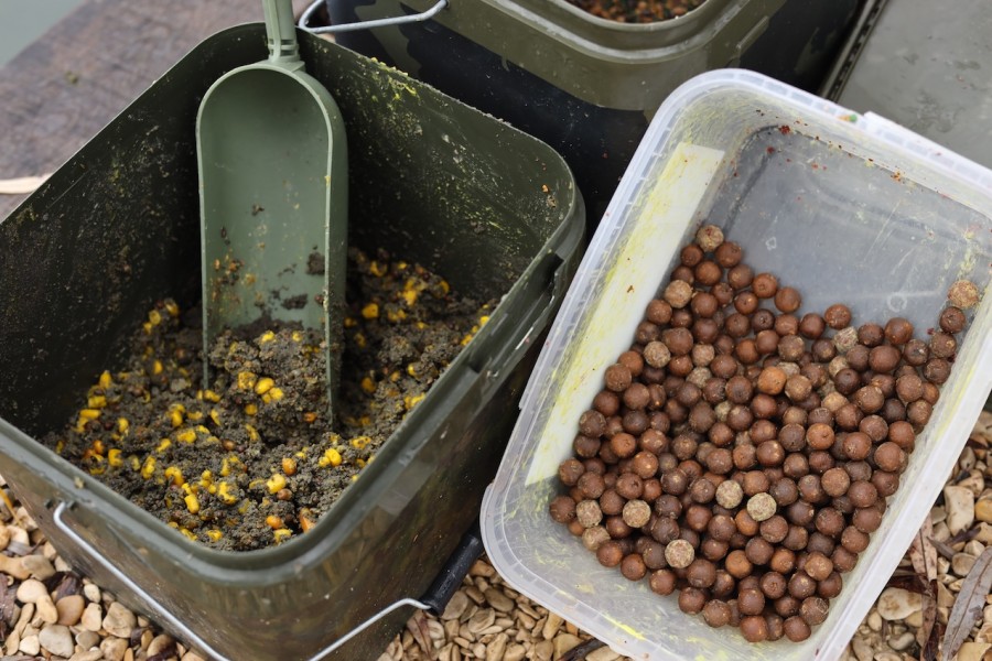 And Jan's bait mix that he used in Alamo