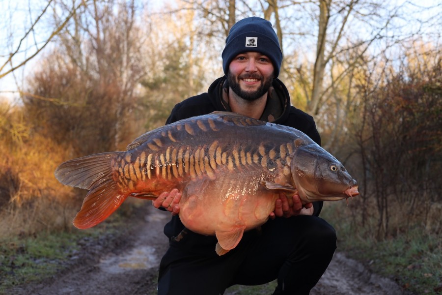 Luke leaving it late with Squeaky Clean 46lb