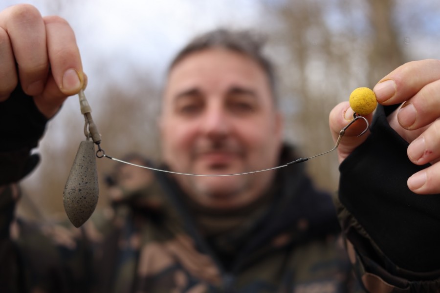 Lee's rig set up in Pole