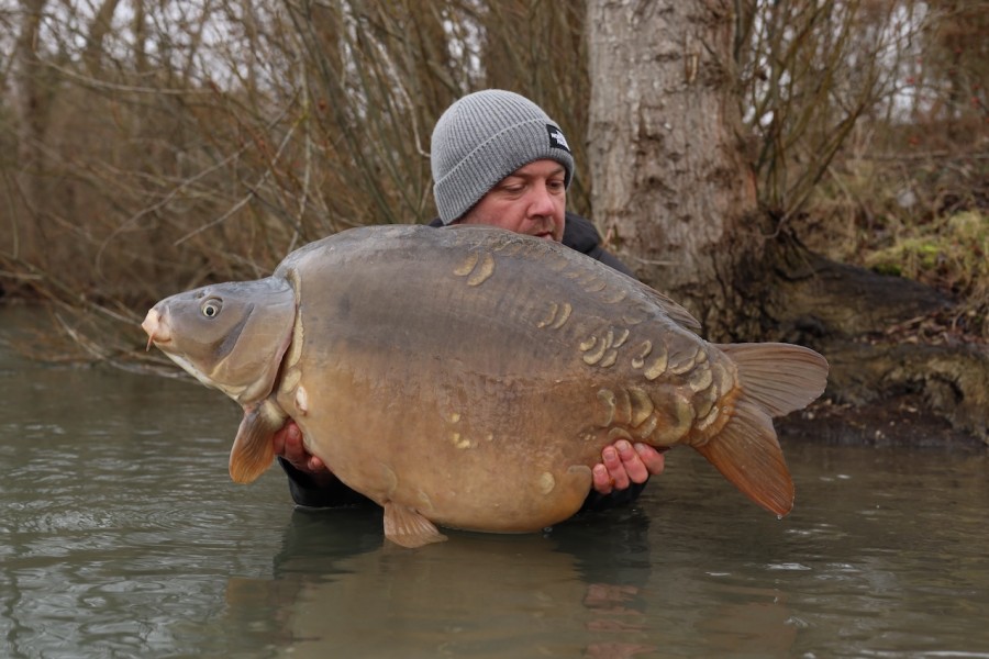 Digits at 53lb 4oz for Jamie in Traz