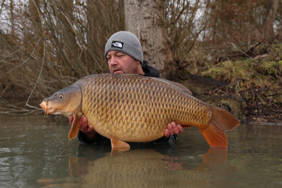 The Gaffer weighing 40lb 4oz