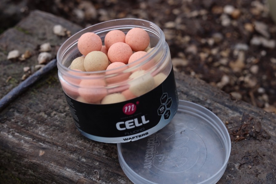 Cell wafter hook baits, the bait of choice for Darrell Peck