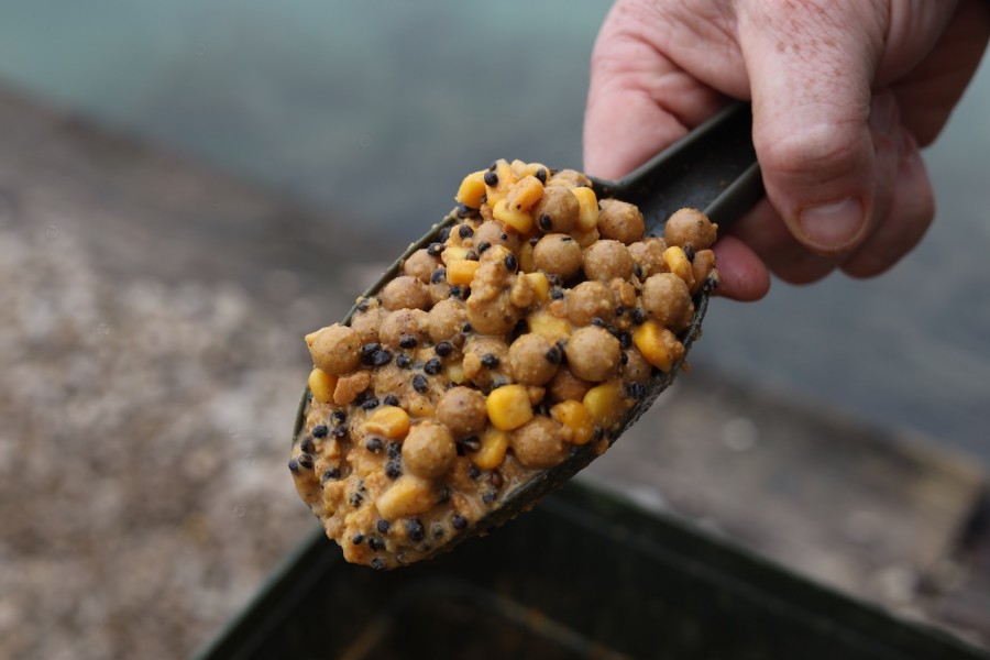 Jon's bait mix in Alcatraz